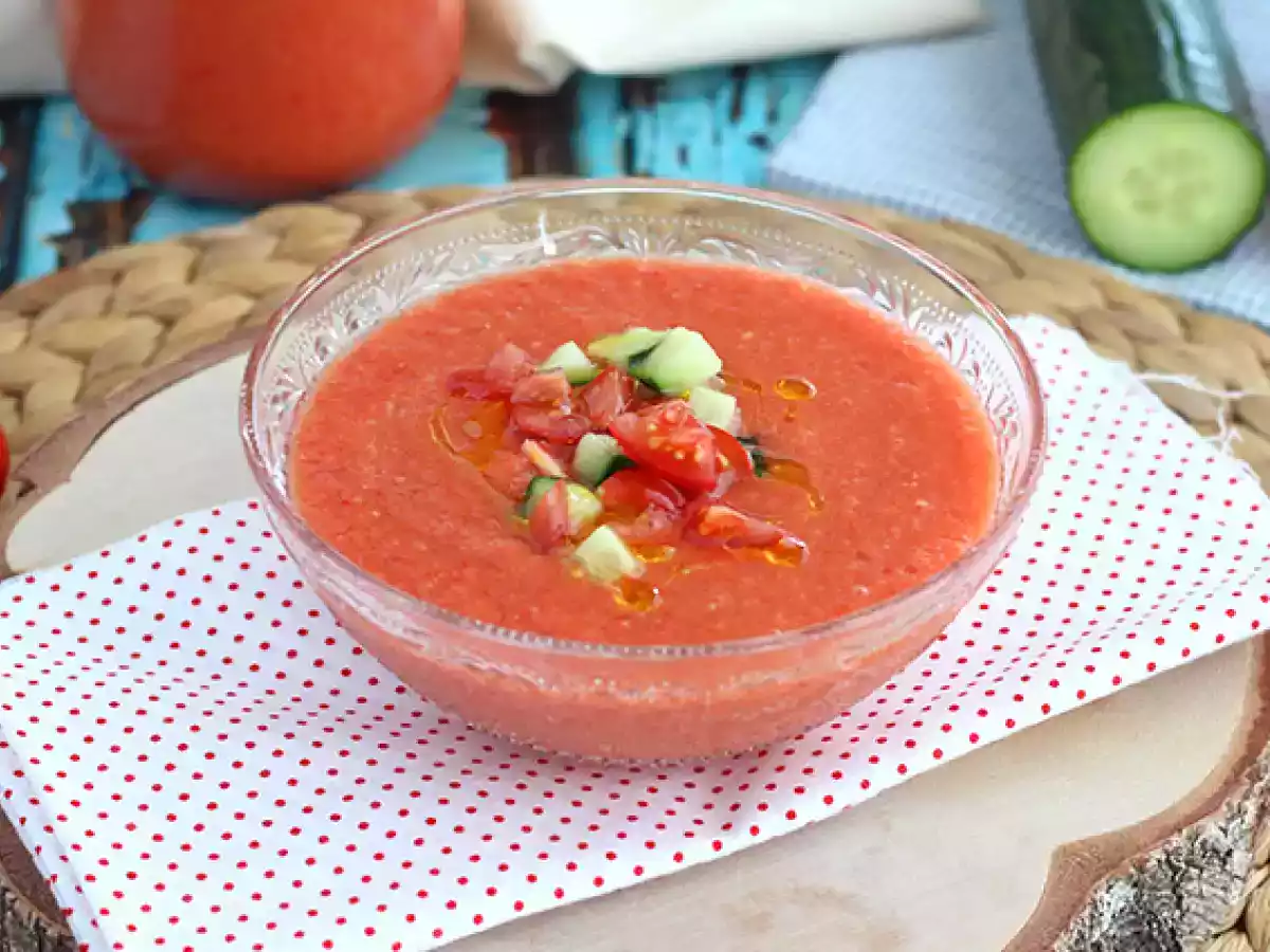 Gaspacho facile et frais