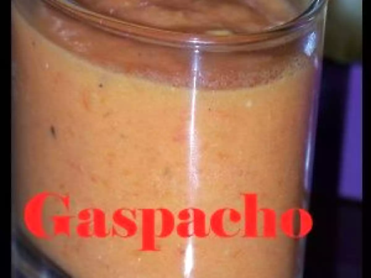 Gaspacho rouge et autre idée apéro