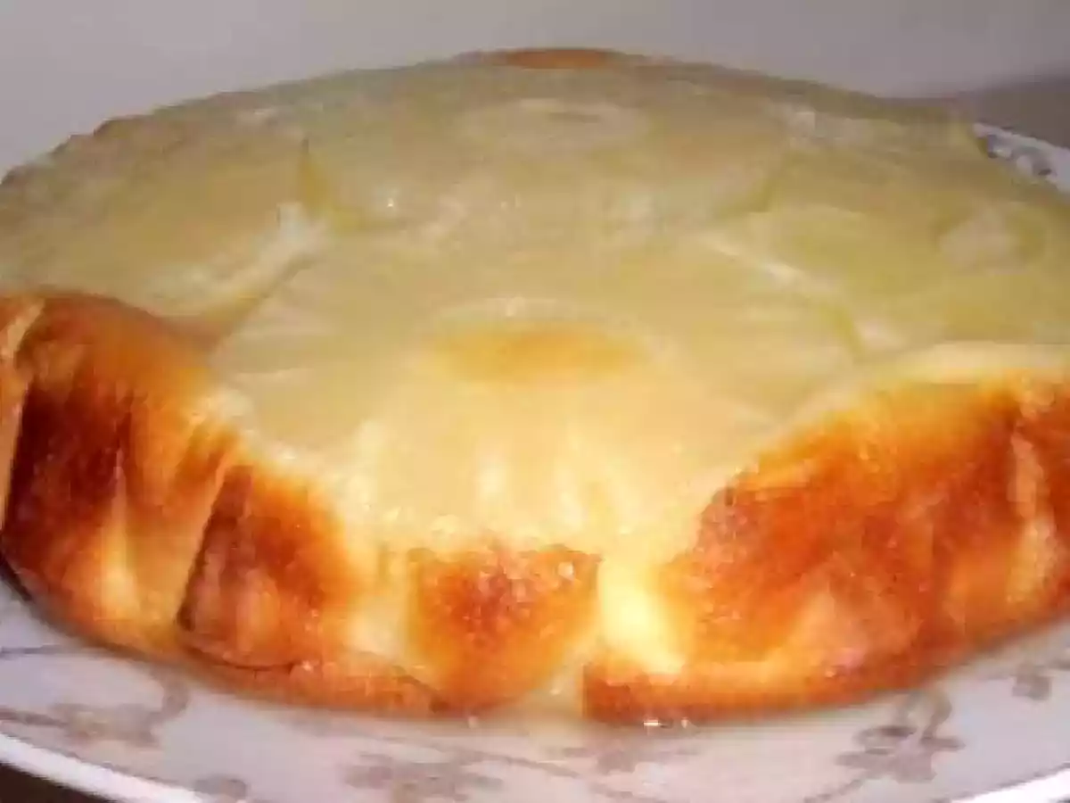 Gâteau 0% au Fromage Blanc & à l'Ananas
