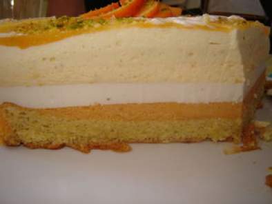 Gâteau à l'abricot en couche (inspiré par un gâteau d'Eryn), photo 2