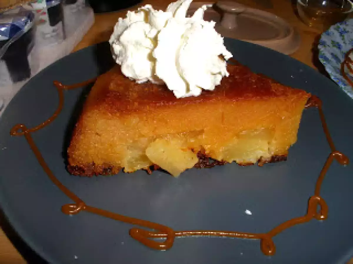Gâteau à l'ananas avec sa chantilly vanillée - photo 2