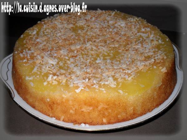 Gateau A L Ananas Et A La Noix De Coco Recette Ptitchef