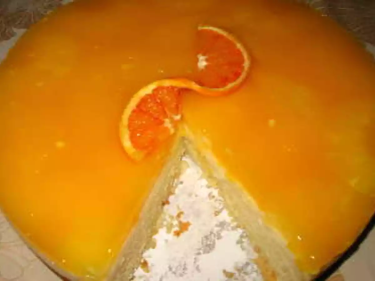 Gâteau à l'ananas et l'orange
