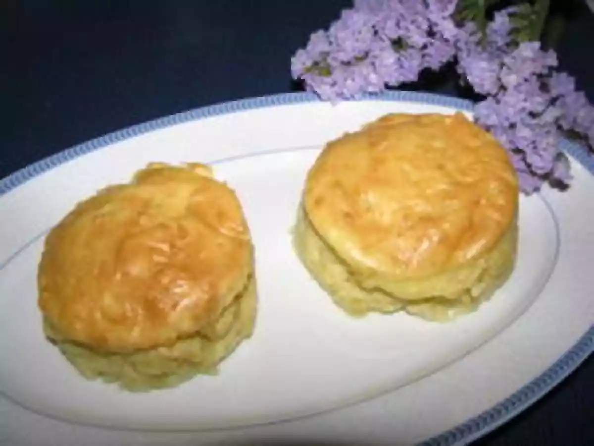 Gâteau à l'écrasée de pommes de terre au Livarot