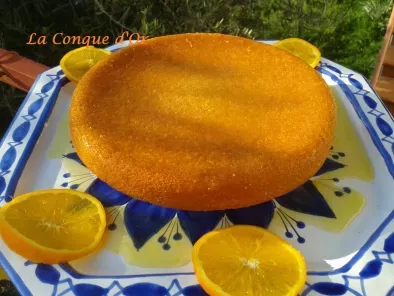 Gâteau à l'orange comme un baba