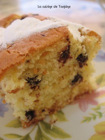 Gateau A L Orange Et Aux Pepites De Chocolat Recette Ptitchef