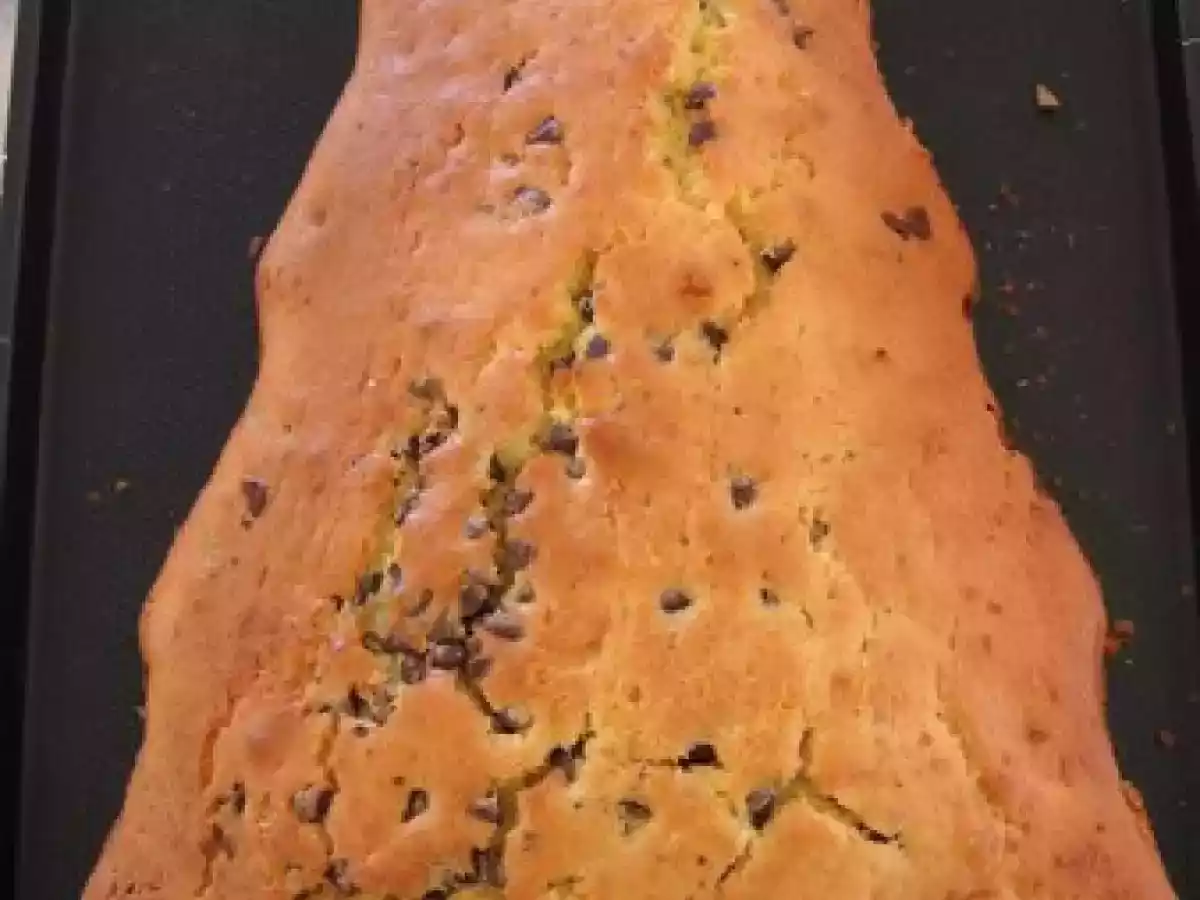 GATEAU A L'ORANGE ET AUX PEPITES DE CHOCOLAT - photo 2