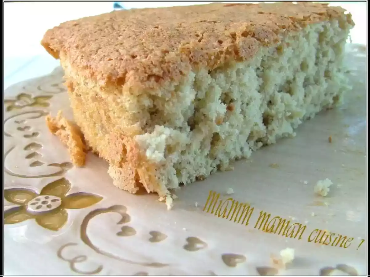 Gâteau à la banane sans beurre, moelleux comme un Savoie