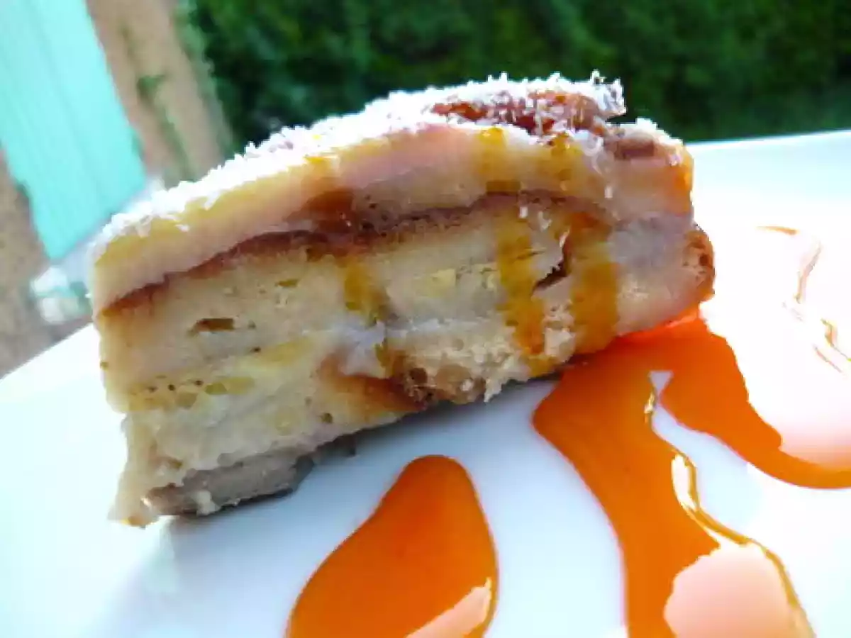 Gâteau à la banane vietnamien/ Banh chuoi nuong