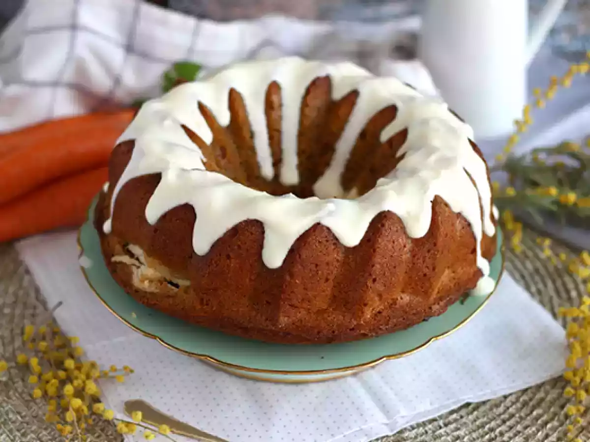Gâteau à la carotte fourré de cheesecake - photo 2