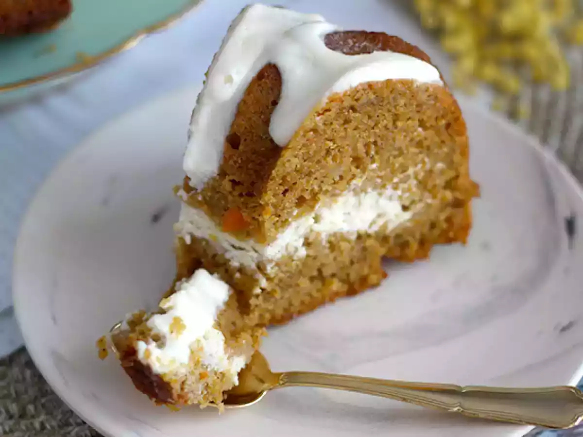 Gâteau à la carotte fourré de cheesecake - photo 4