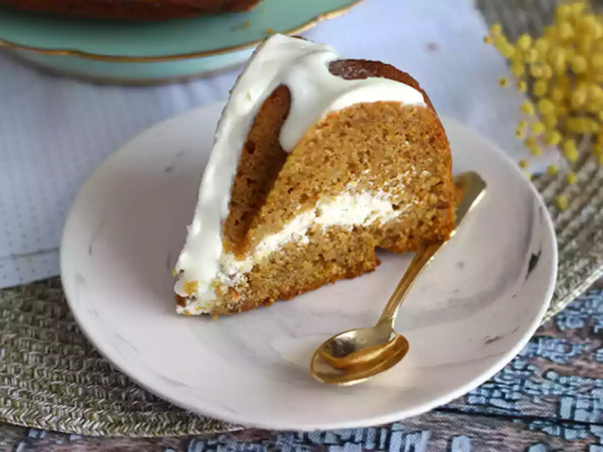 Gâteau à la carotte fourré de cheesecake - photo 6