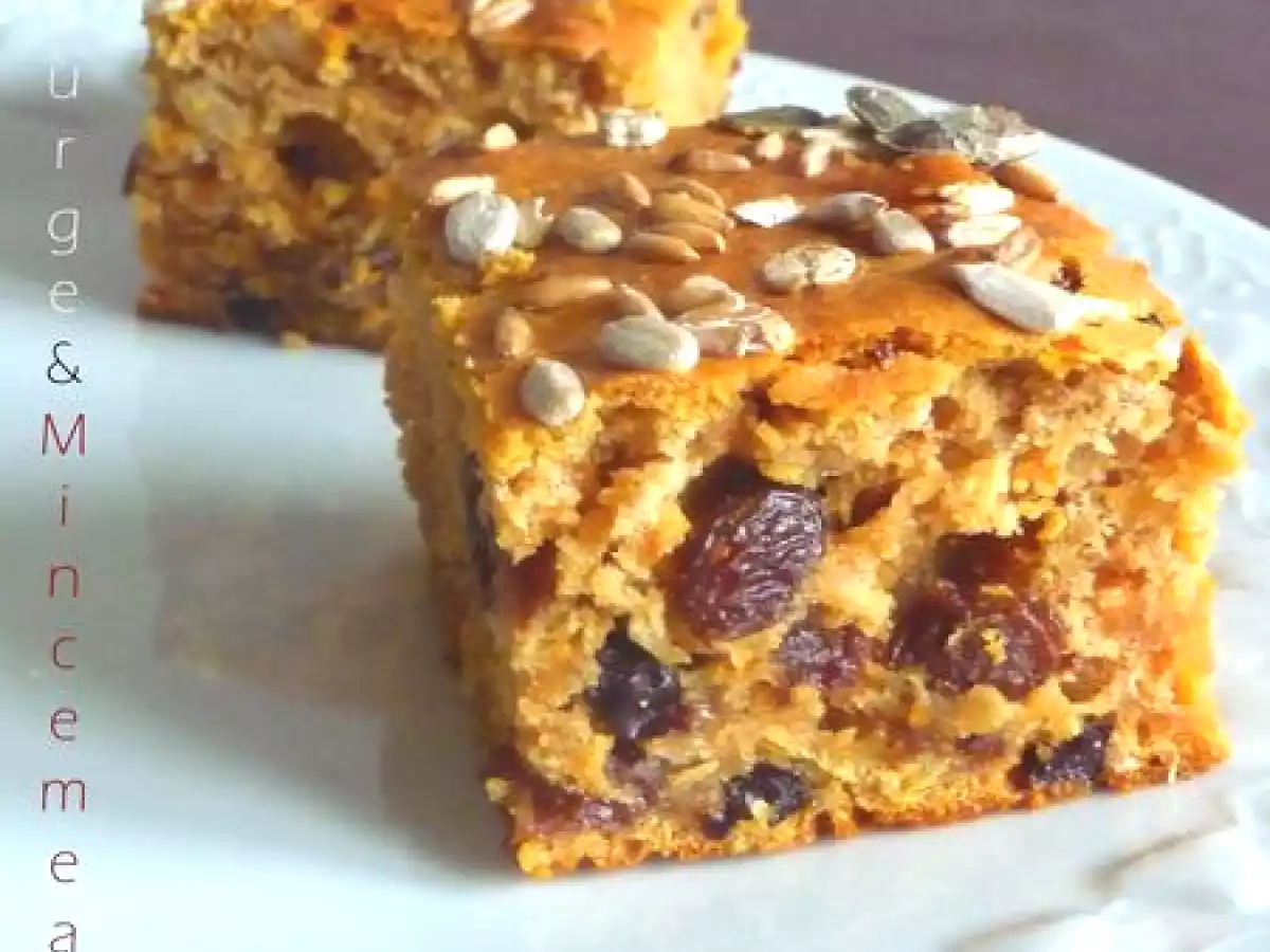 Gâteau à la courge musquée & mincemeat - photo 3