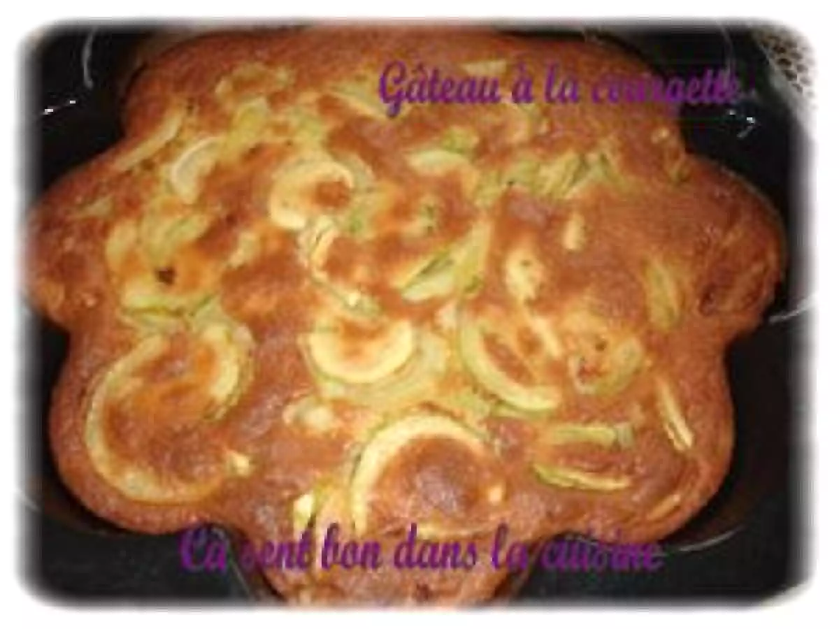 Gâteau à la courgette d'Arlette, Thermomix