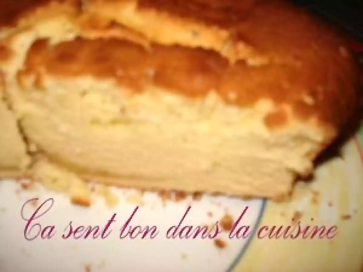 Gateau à la crème de calisson