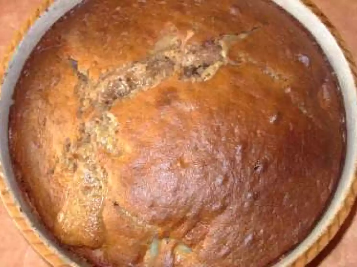 Gâteau à la crème de marron et aux poires