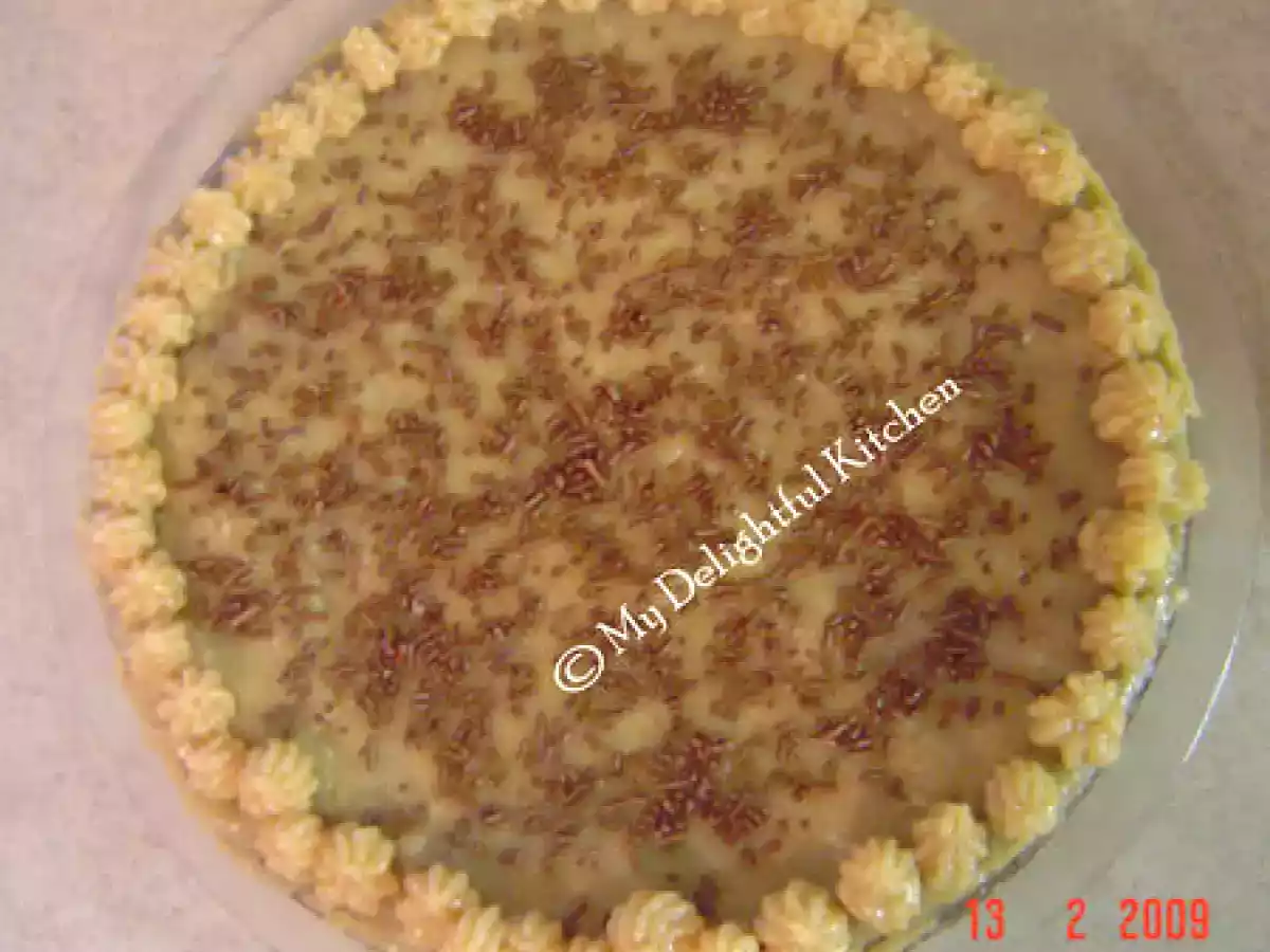 Gateau a la creme mousseline