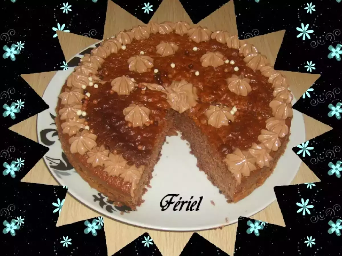 Gâteau à la danette au chocolat - photo 2