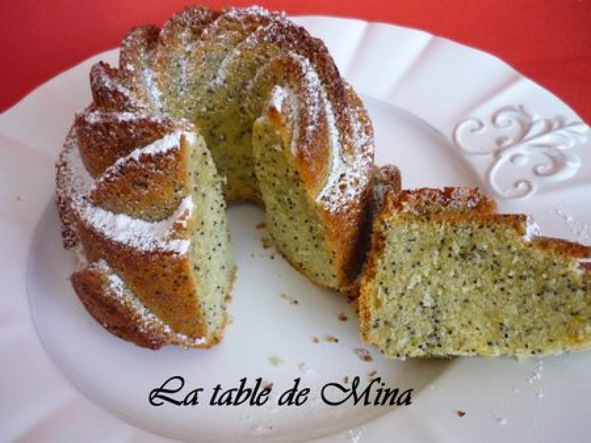 Gateau A La Farine De Riz Et Au Pavot Recette Ptitchef