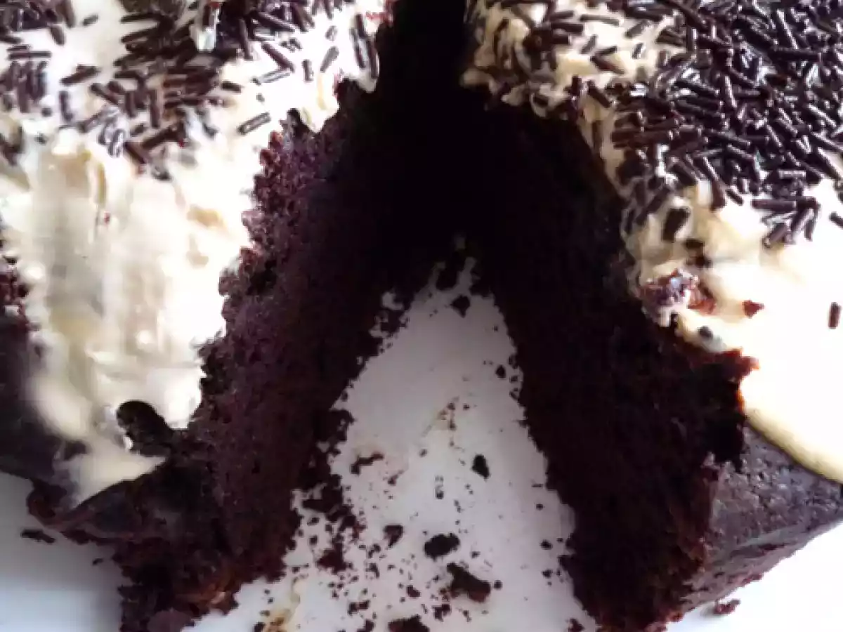 Gâteau à la Guinness, glaçage au Baileys