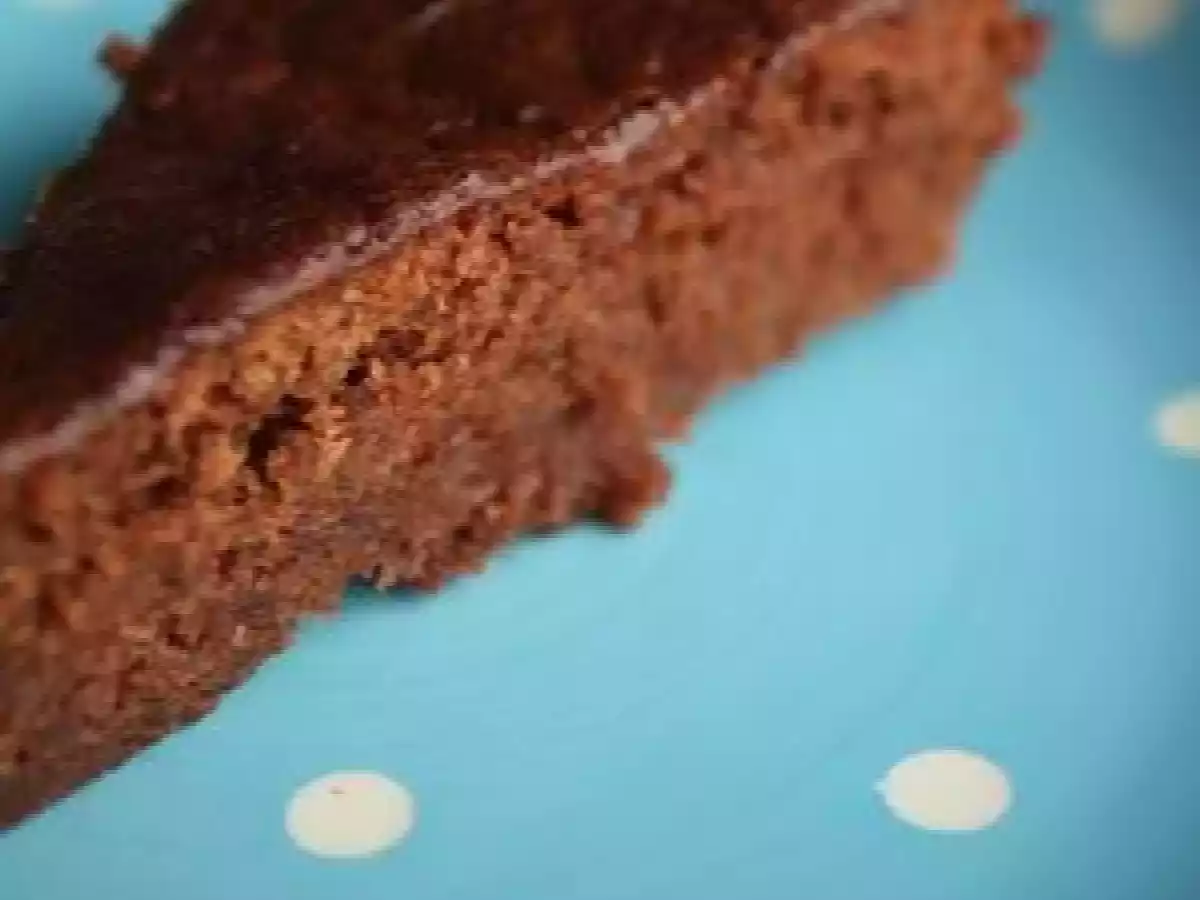 Gâteau à la marmelade d'oranges et chocolat.