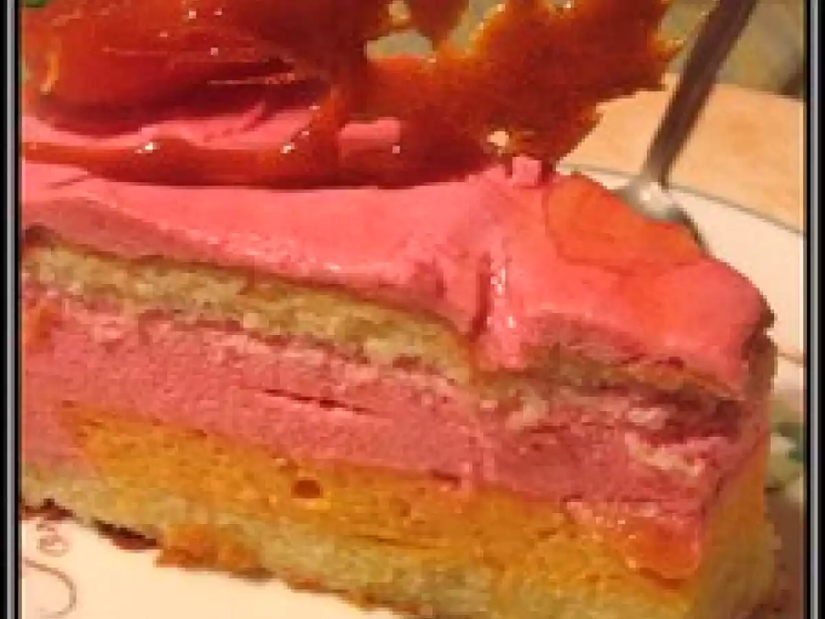 Gâteau à la mousse de groseilles et abricots - photo 2