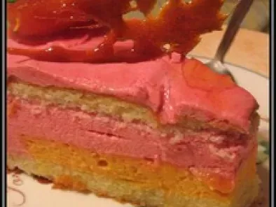 Gâteau à la mousse de groseilles et abricots - photo 2