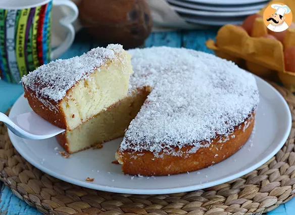 Gâteau à la noix de coco brésilien - Bolo toalha felpuda