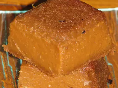 Gâteau à la patate douce et au chocoalt au gingembre
