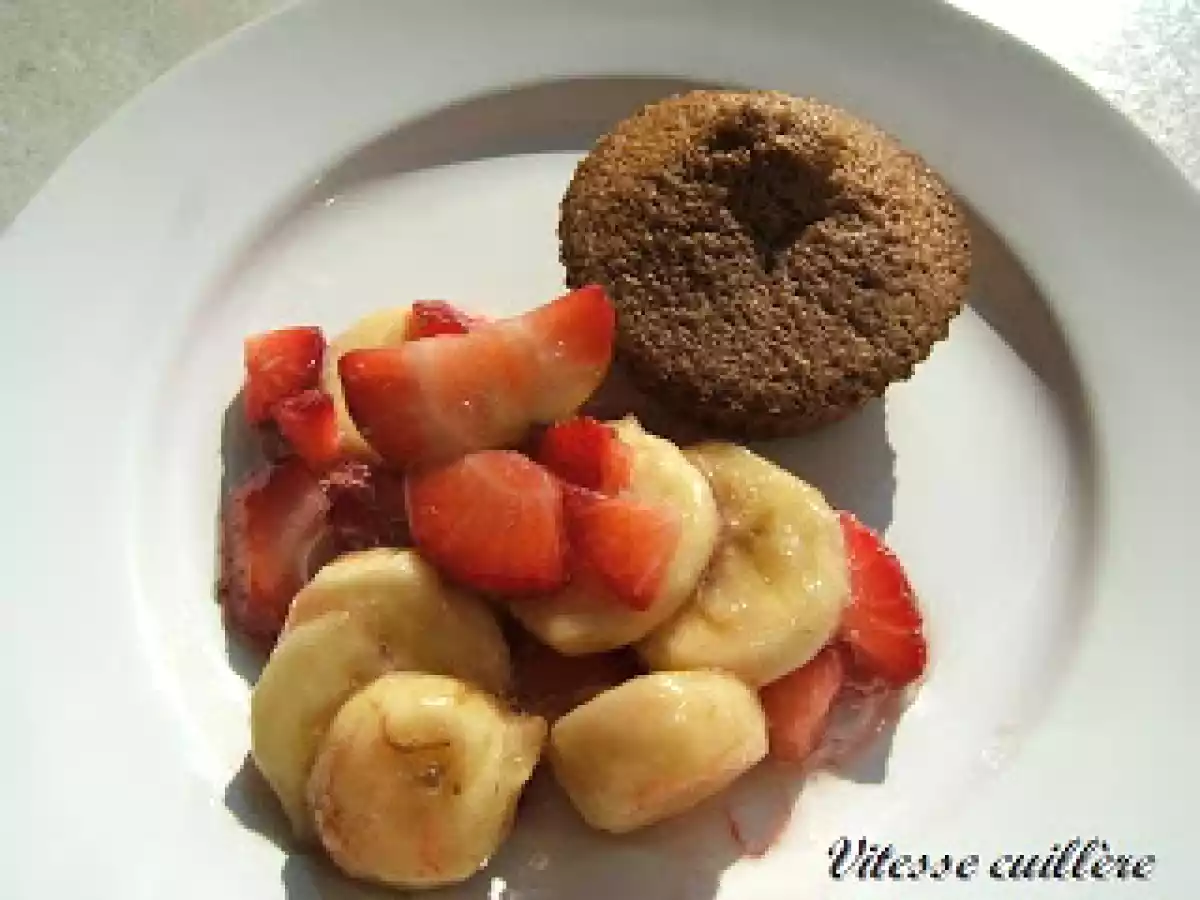 Gâteau à la peau de bananes