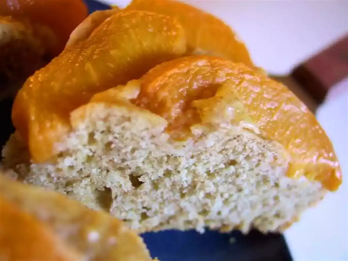 Gâteau à la pêche et au gingembre - photo 2