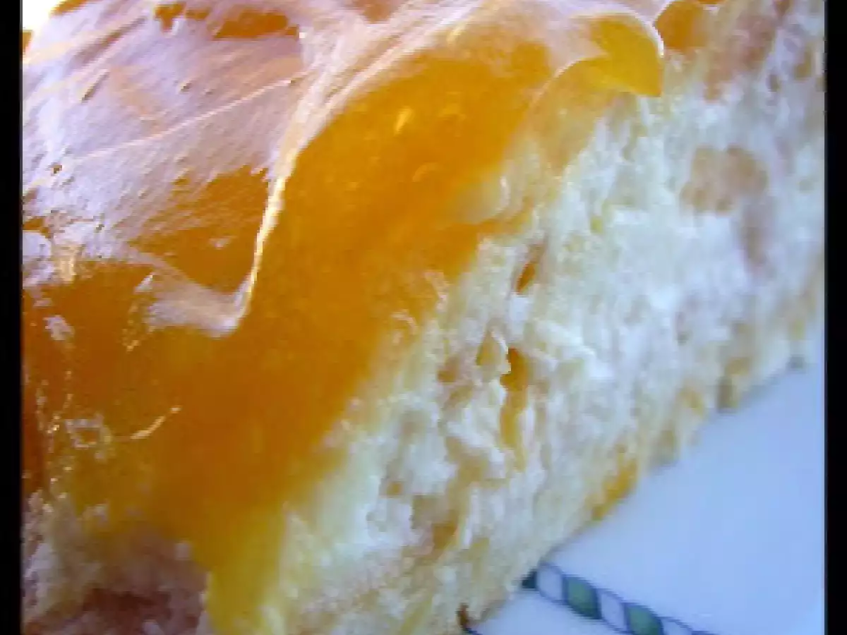 Gâteau à la pêche et fruits de la passion - J'suis une fille! - photo 2