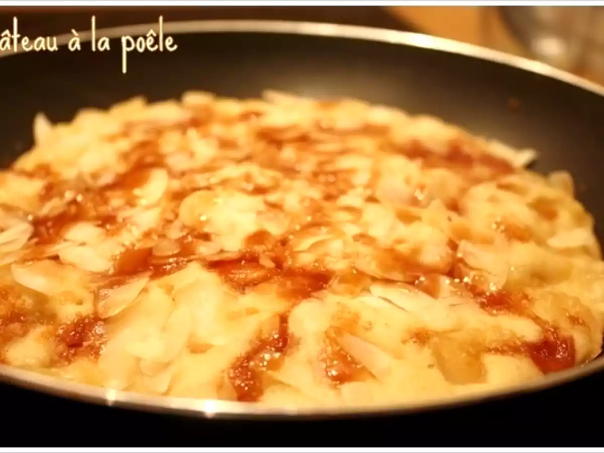 GATEAU A LA POELE SPECIAL CHANDELEUR