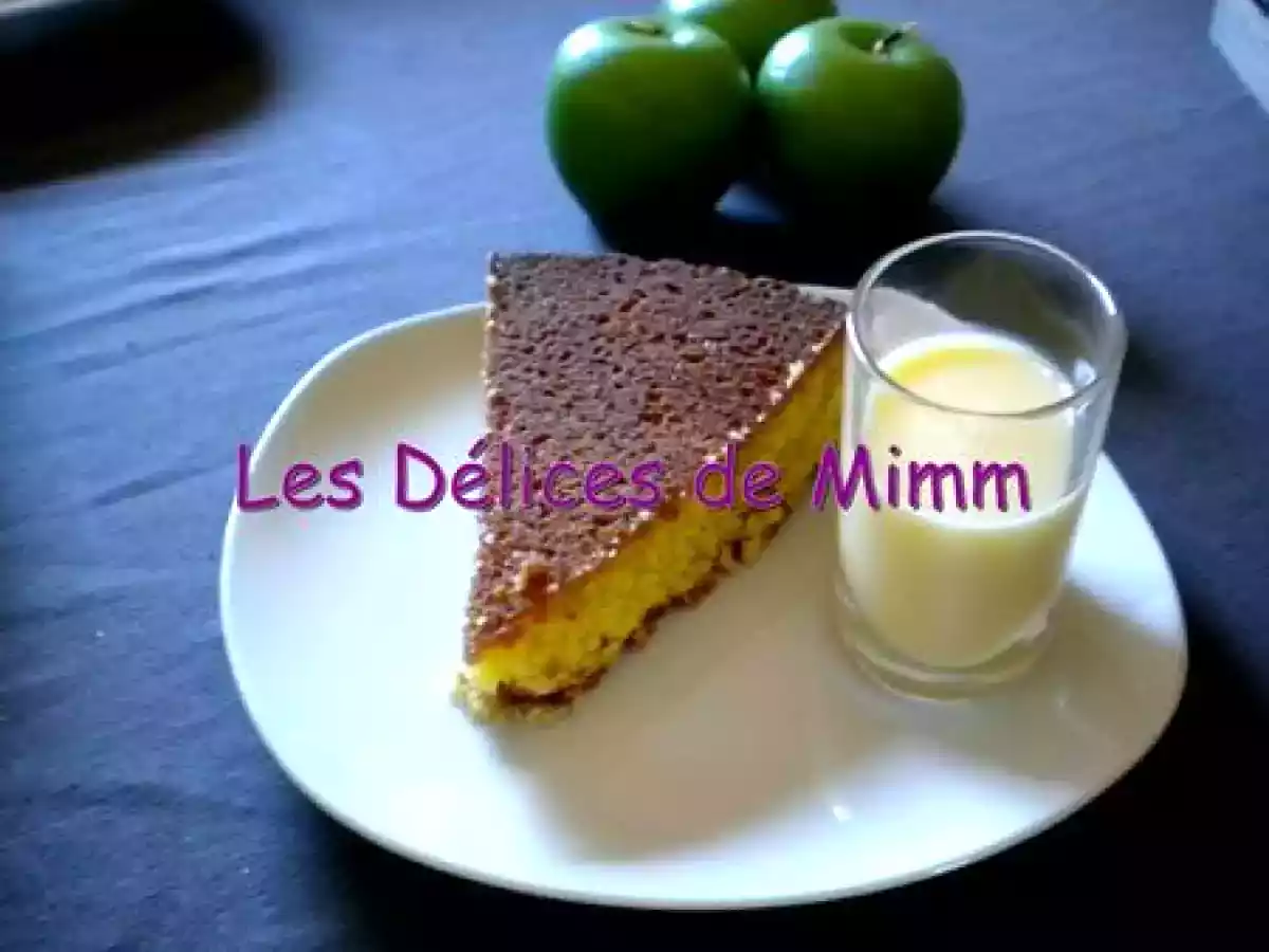 Gâteau à la polenta et au sirop de châtaignes
