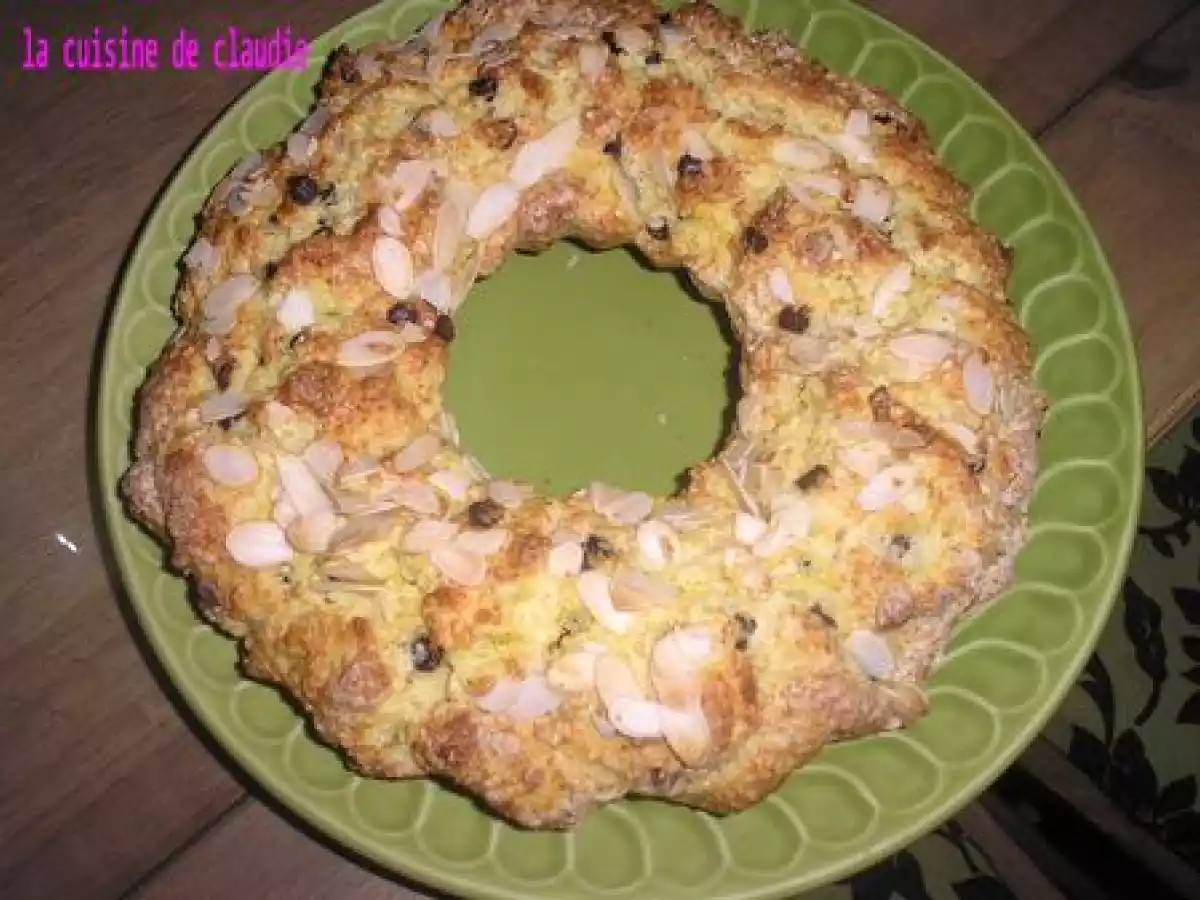 Gâteau à la ricotta, amandes et pépites de chocolat