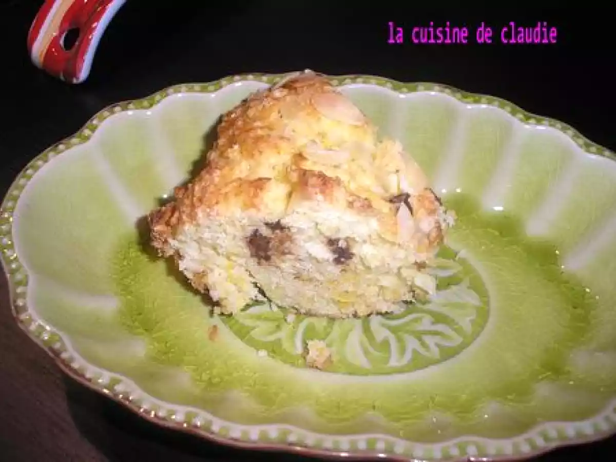 Gâteau à la ricotta, amandes et pépites de chocolat - photo 3