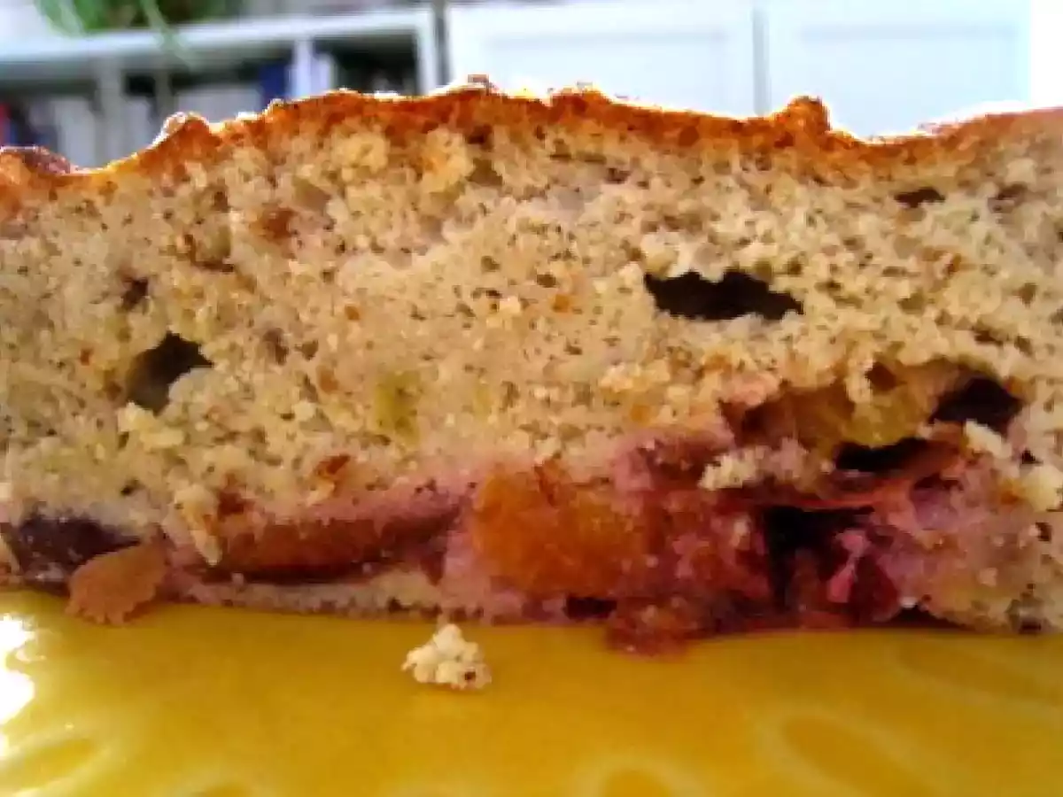 Gâteau amandin aux quetsches sans gluten - photo 2