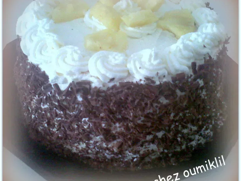 Gâteau anans et crème mousseline, photo 2