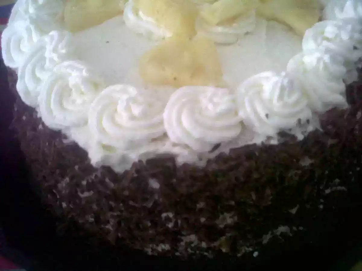 Gâteau anans et crème mousseline - photo 5