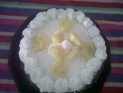 Gâteau anans et crème mousseline, photo 6