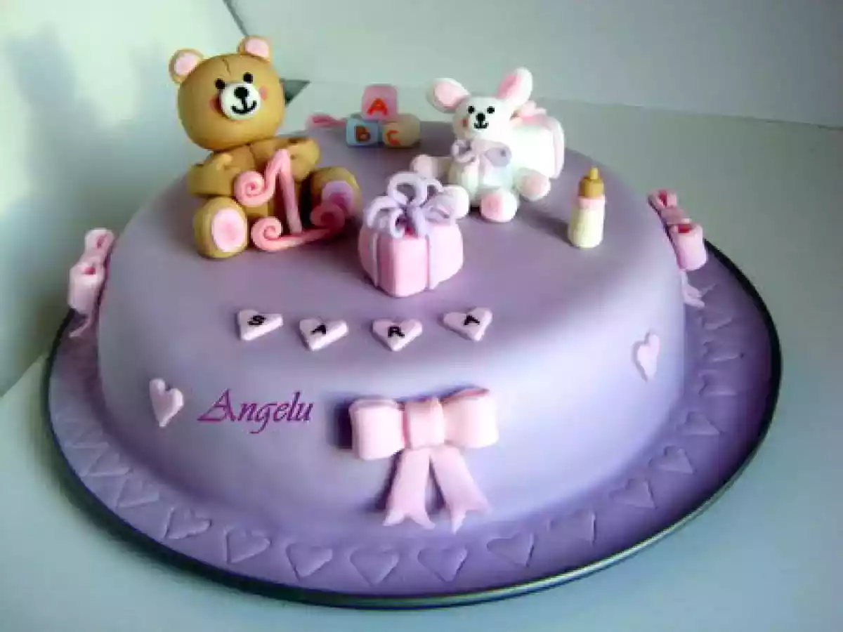 Gâteau anniversaire 1 an