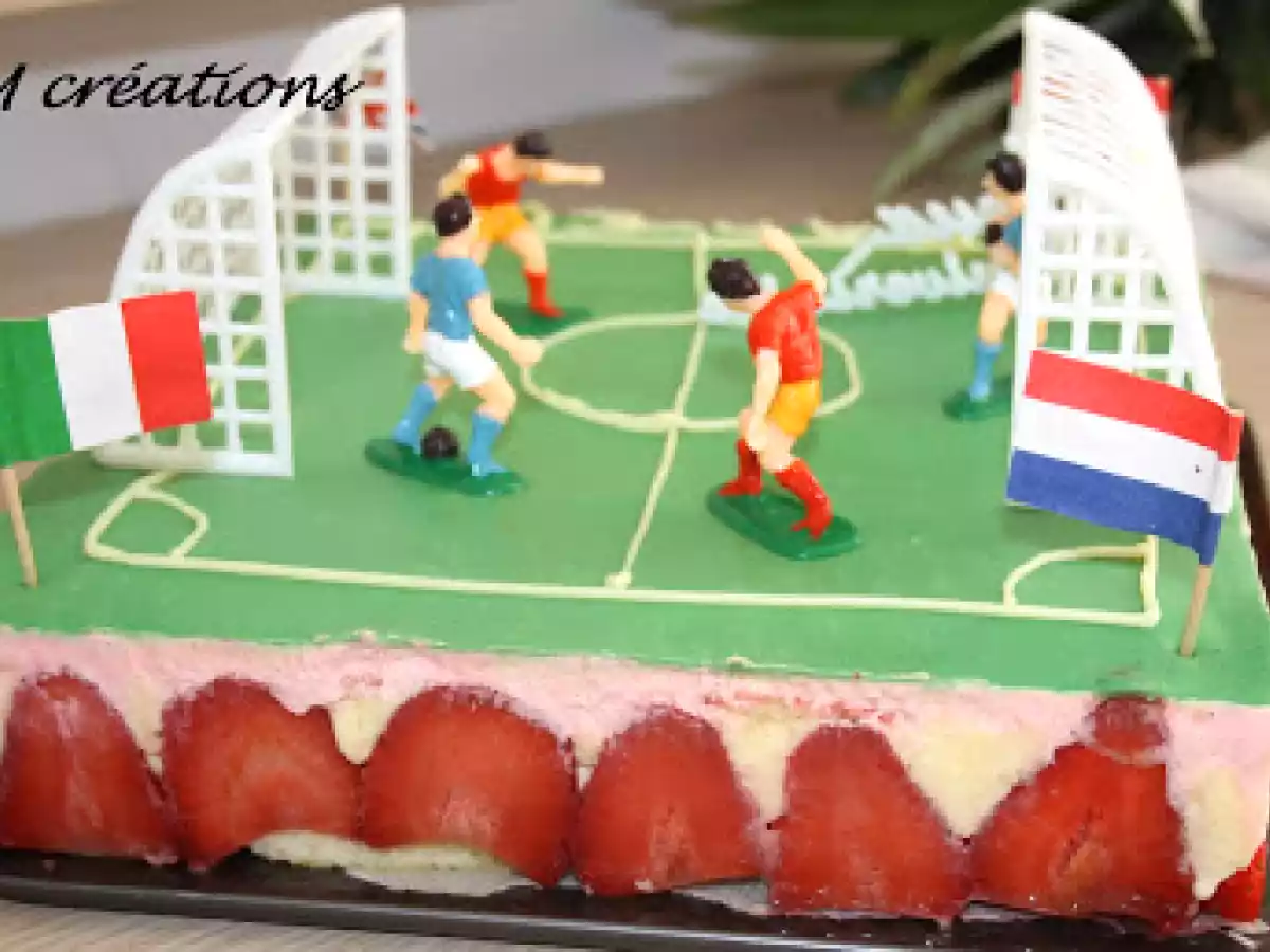 Gâteau anniversaire version Foot - photo 2