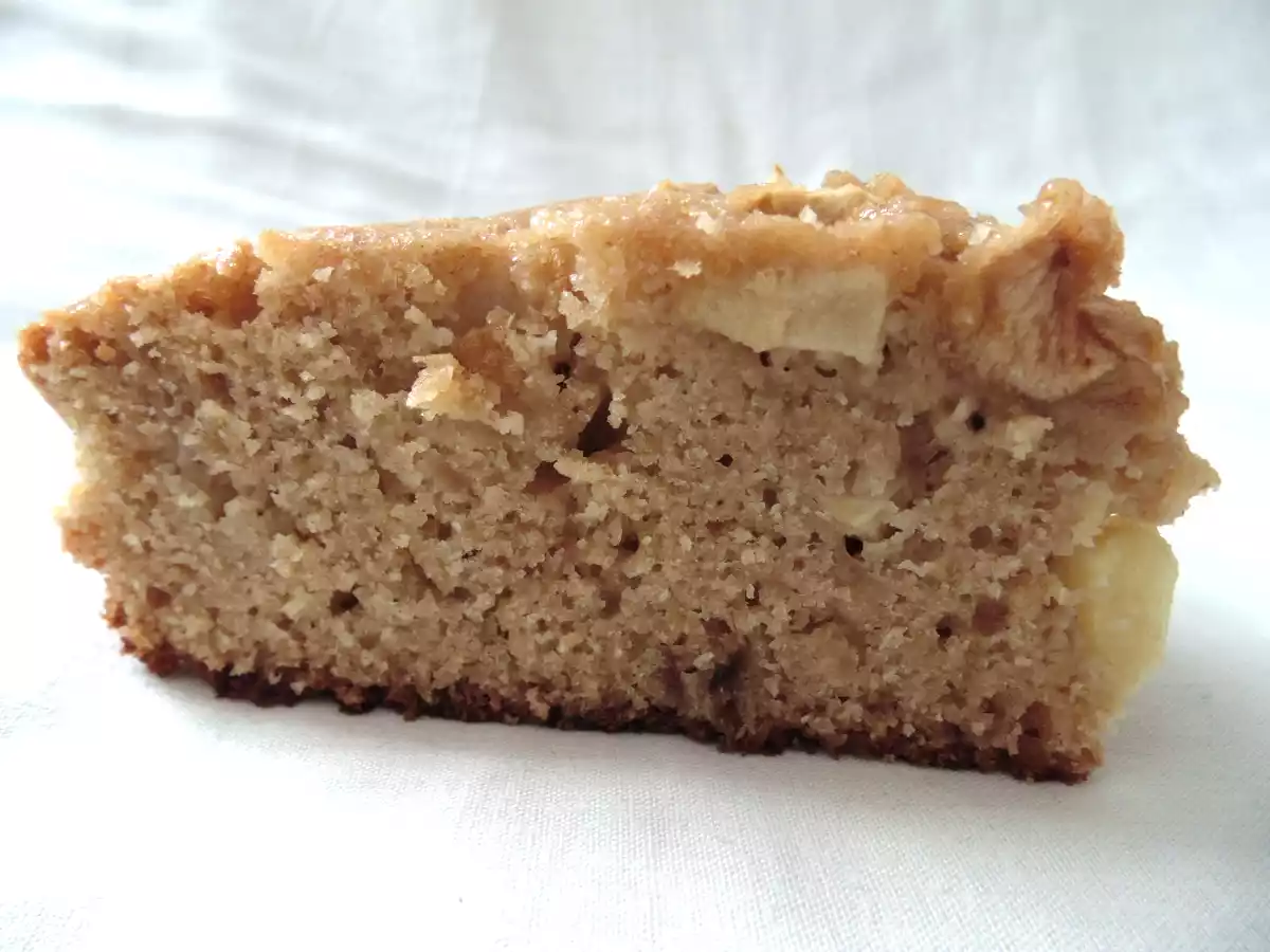 Gateau au blé complet, aux pommes et à la marmelade d'orange - photo 3