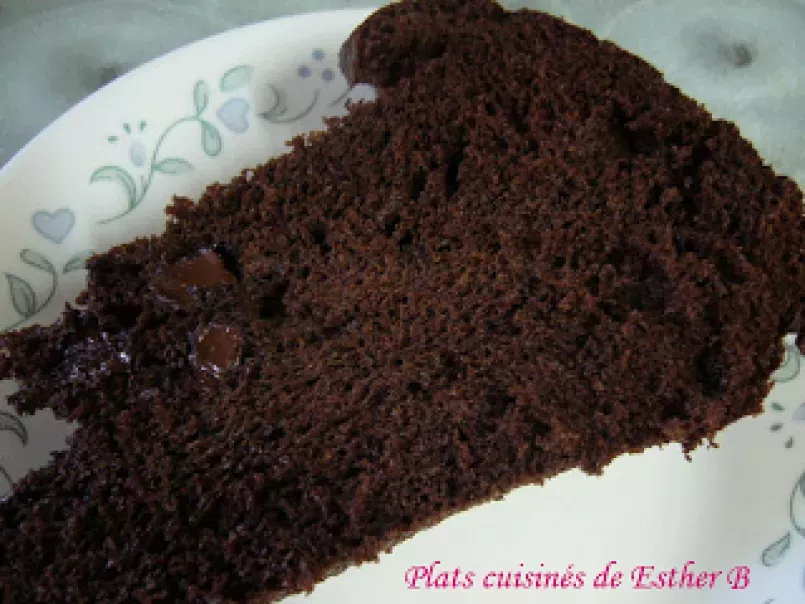 Gâteau au chocolat 5 minutes ou moins (micro-ondes), photo 3