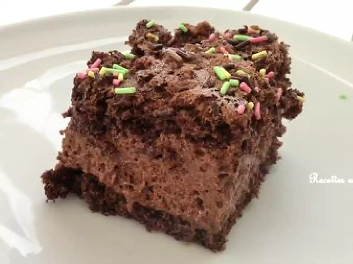 GÂTEAU AU CHOCOLAT A LA MOUSSE DE NUTELLA - photo 4