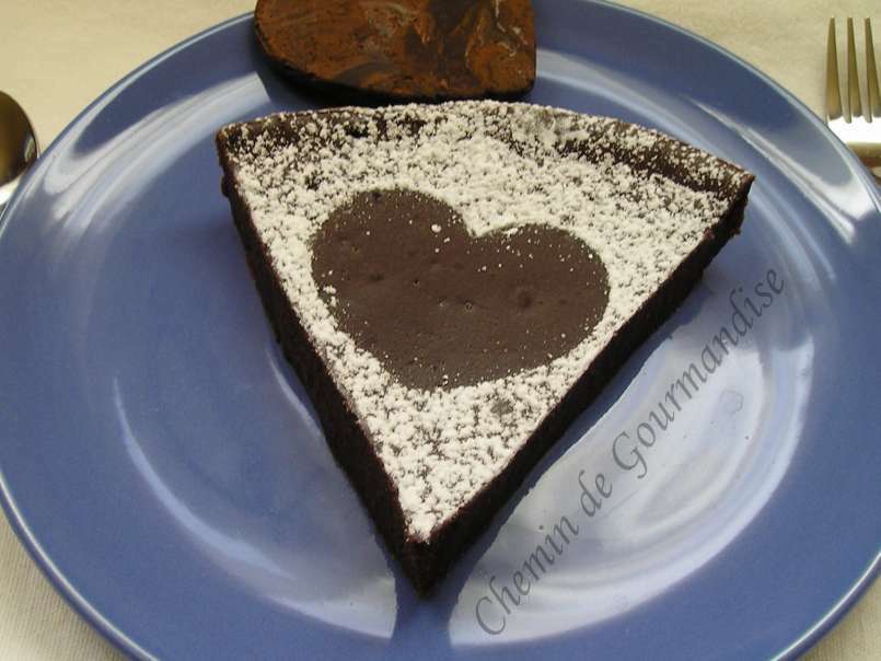 Gâteau au chocolat allégé [St valentin] - photo 2