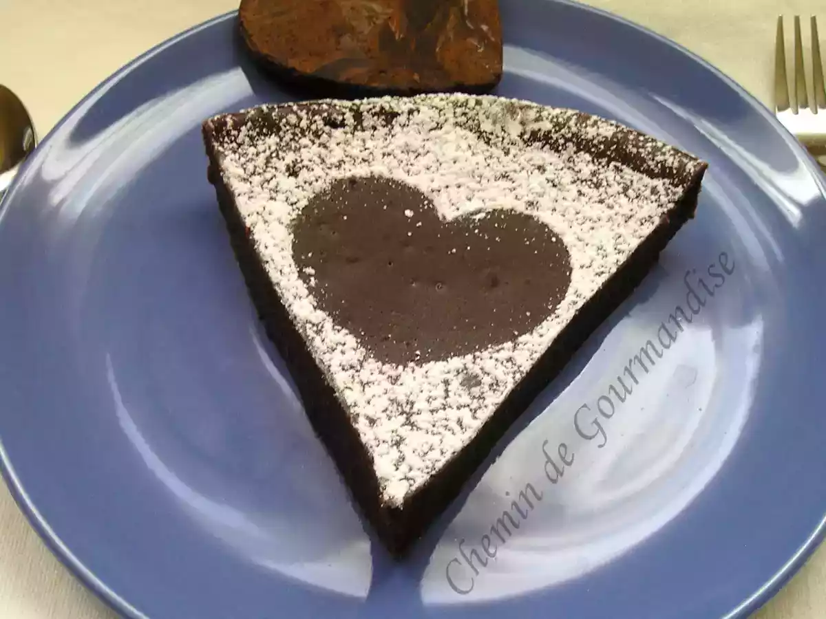 Gâteau au chocolat allégé [St valentin] - photo 2