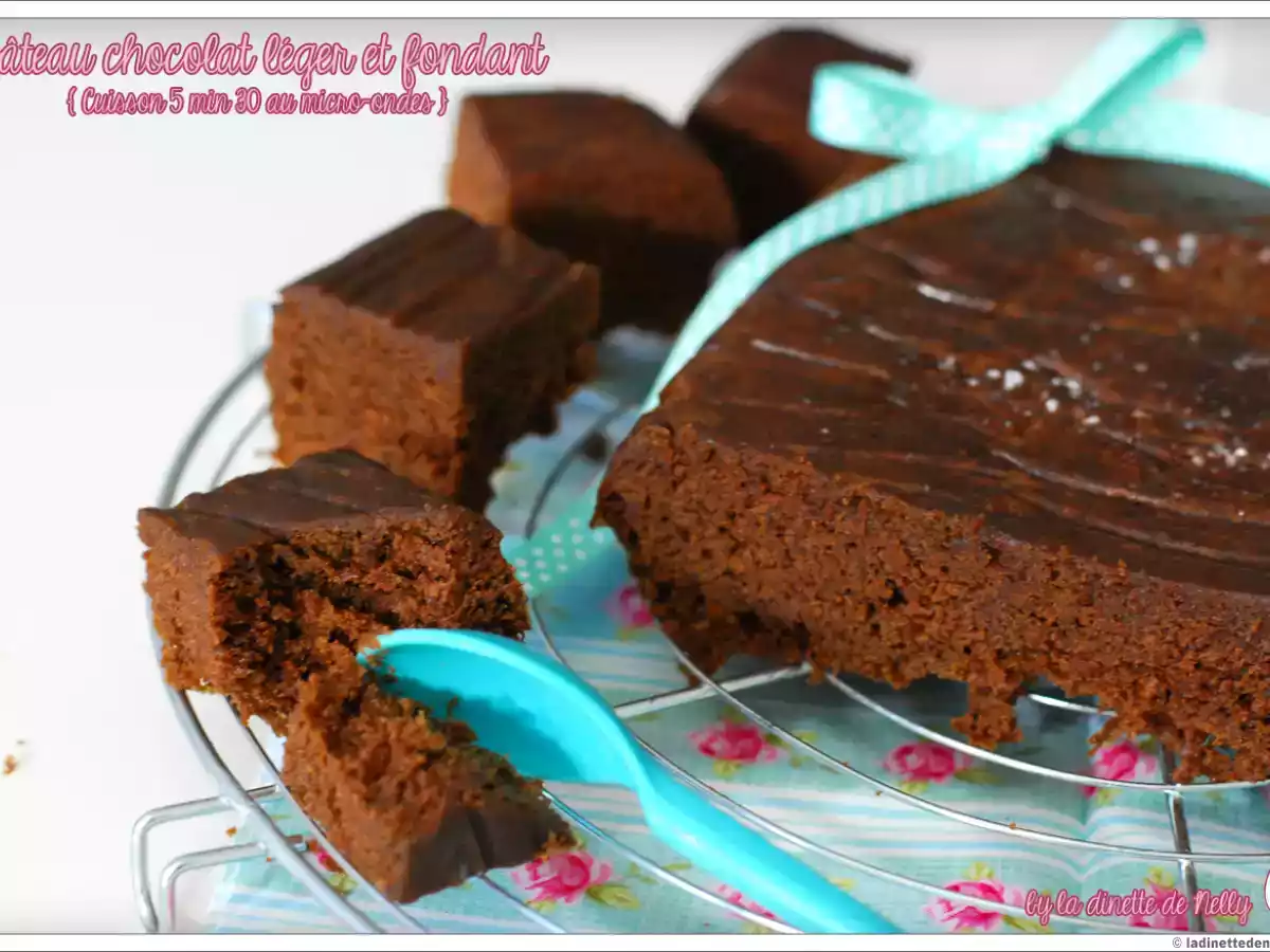 Gâteau au chocolat au micro-ondes