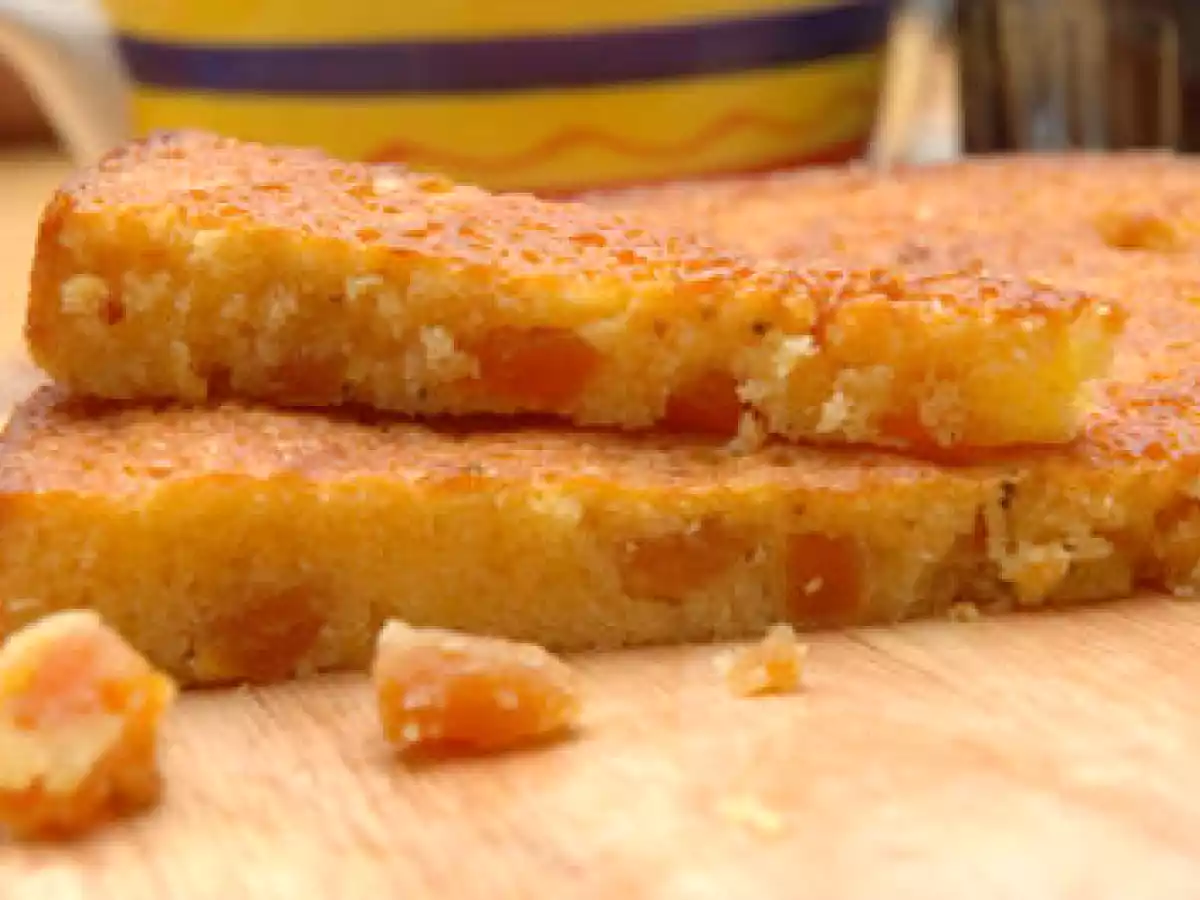 Gateau au chocolat blanc, abricots et feve Tonka : Tuerie essayée et approuvée