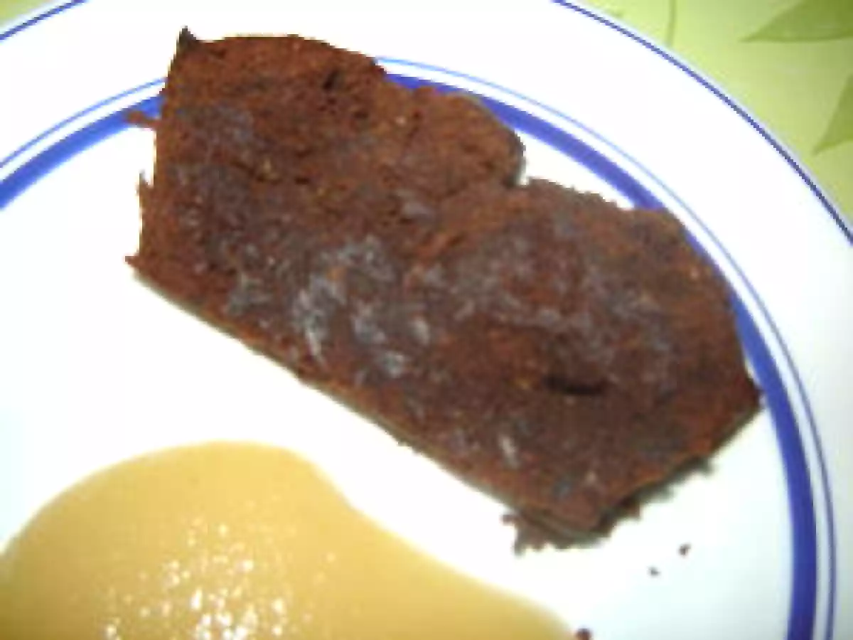 Gâteau au chocolat et à l'ingrédient mystère...